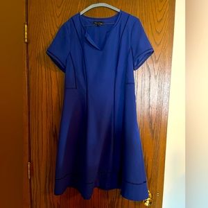 Banana Republic royal blue work dress